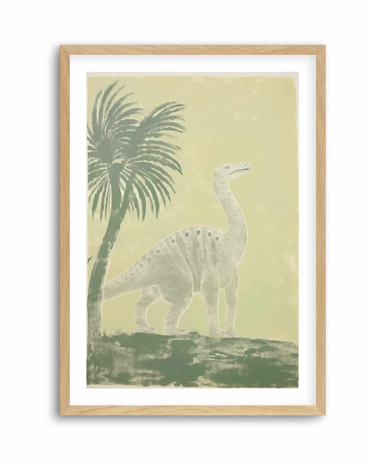 Vintage Dino I | Art Print from Olive et Oriel where you can shop wallpaper and artworks online