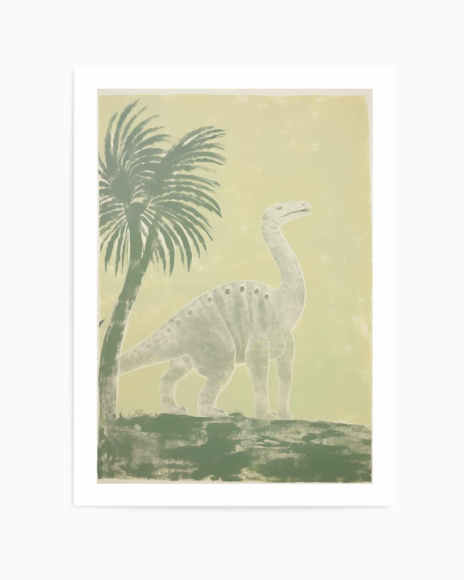 Vintage Dino I | Art Print from Olive et Oriel where you can shop wallpaper and artworks online