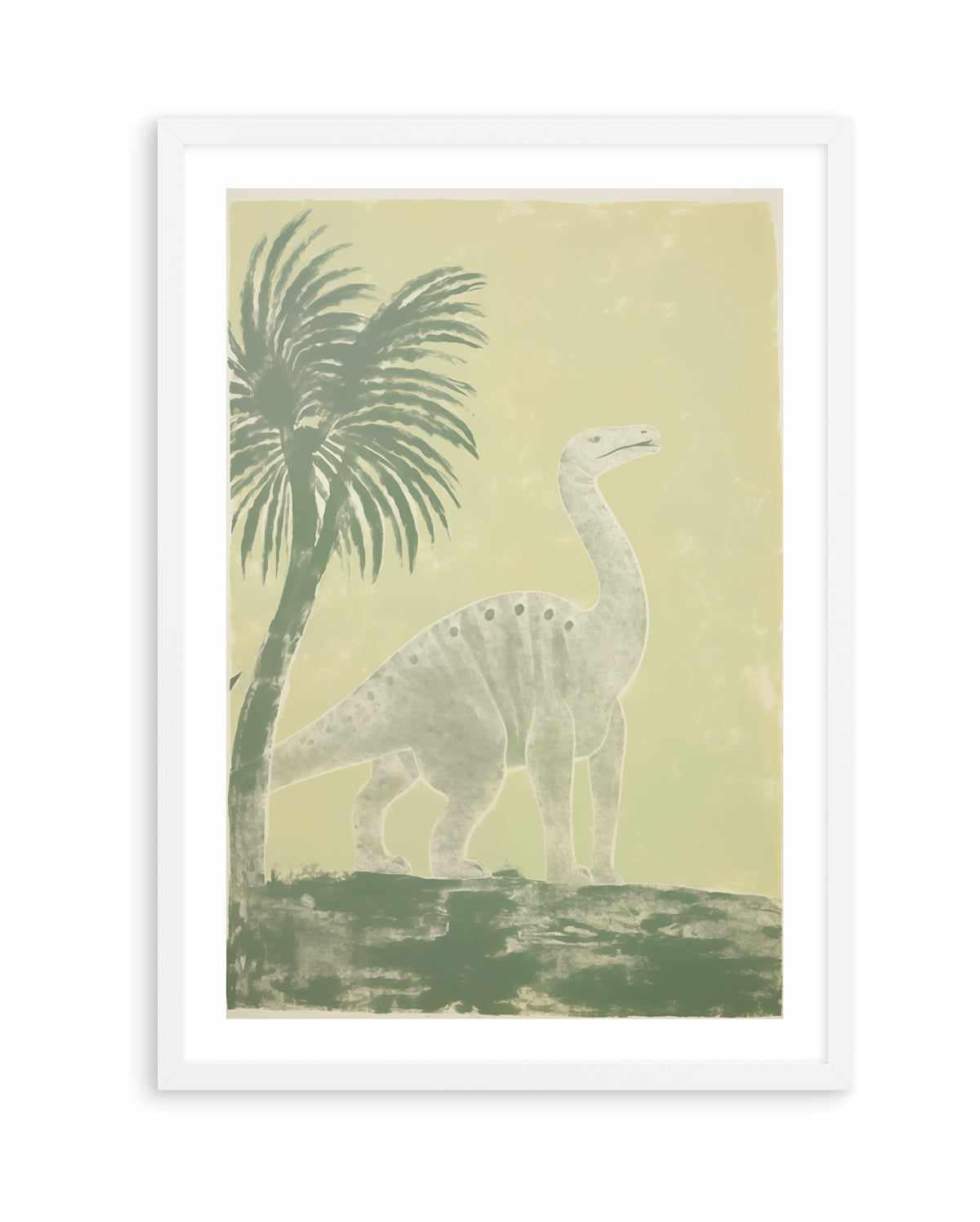 Vintage Dino I | Art Print from Olive et Oriel where you can shop wallpaper and artworks online