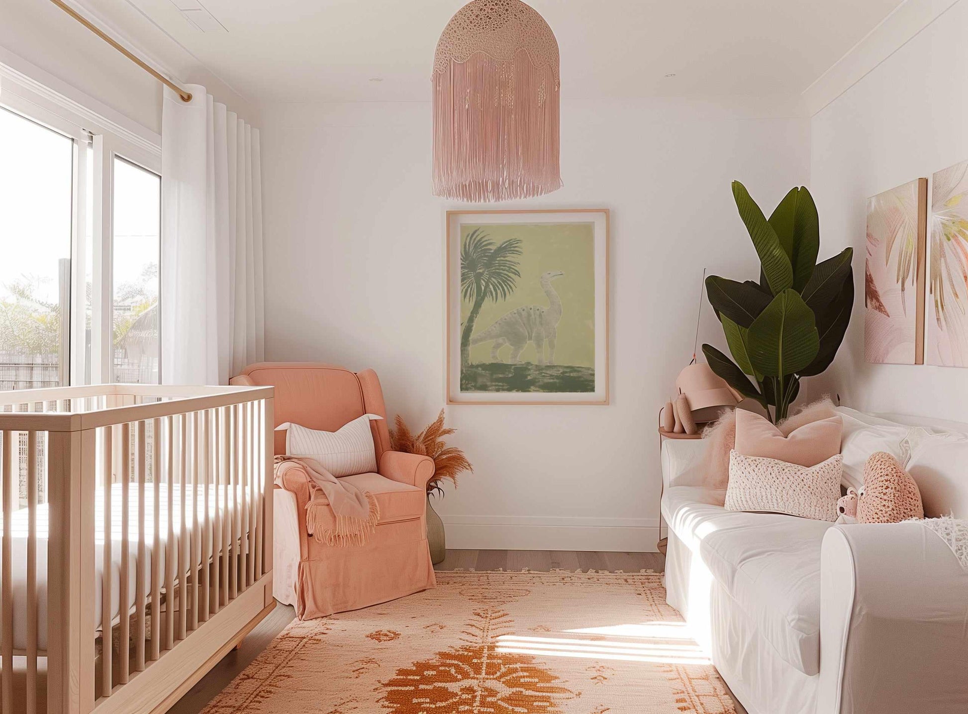 Vintage Dino I | Art Print from Olive et Oriel where you can shop wallpaper and artworks online