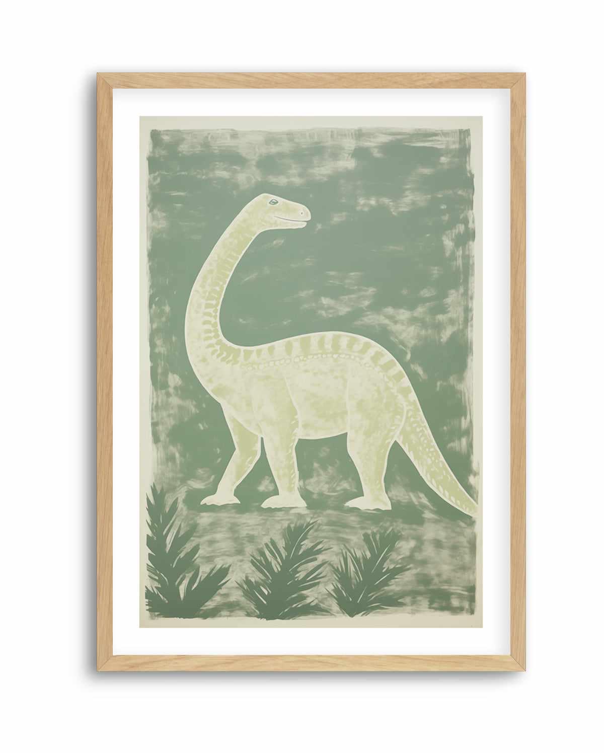 Vintage Dino II | Art Print from Olive et Oriel where you can shop wallpaper and artworks online