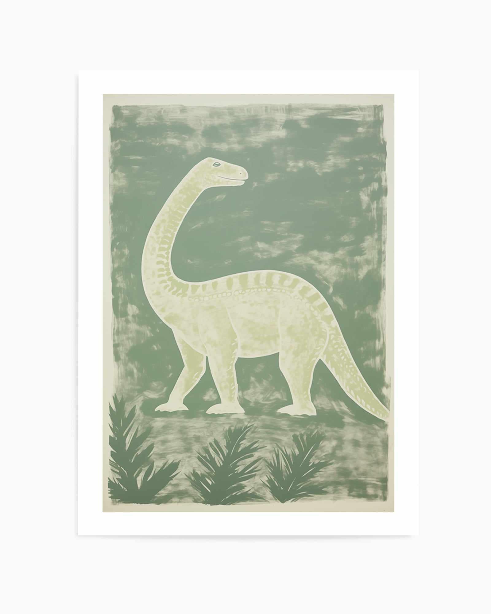 Vintage Dino II | Art Print from Olive et Oriel where you can shop wallpaper and artworks online