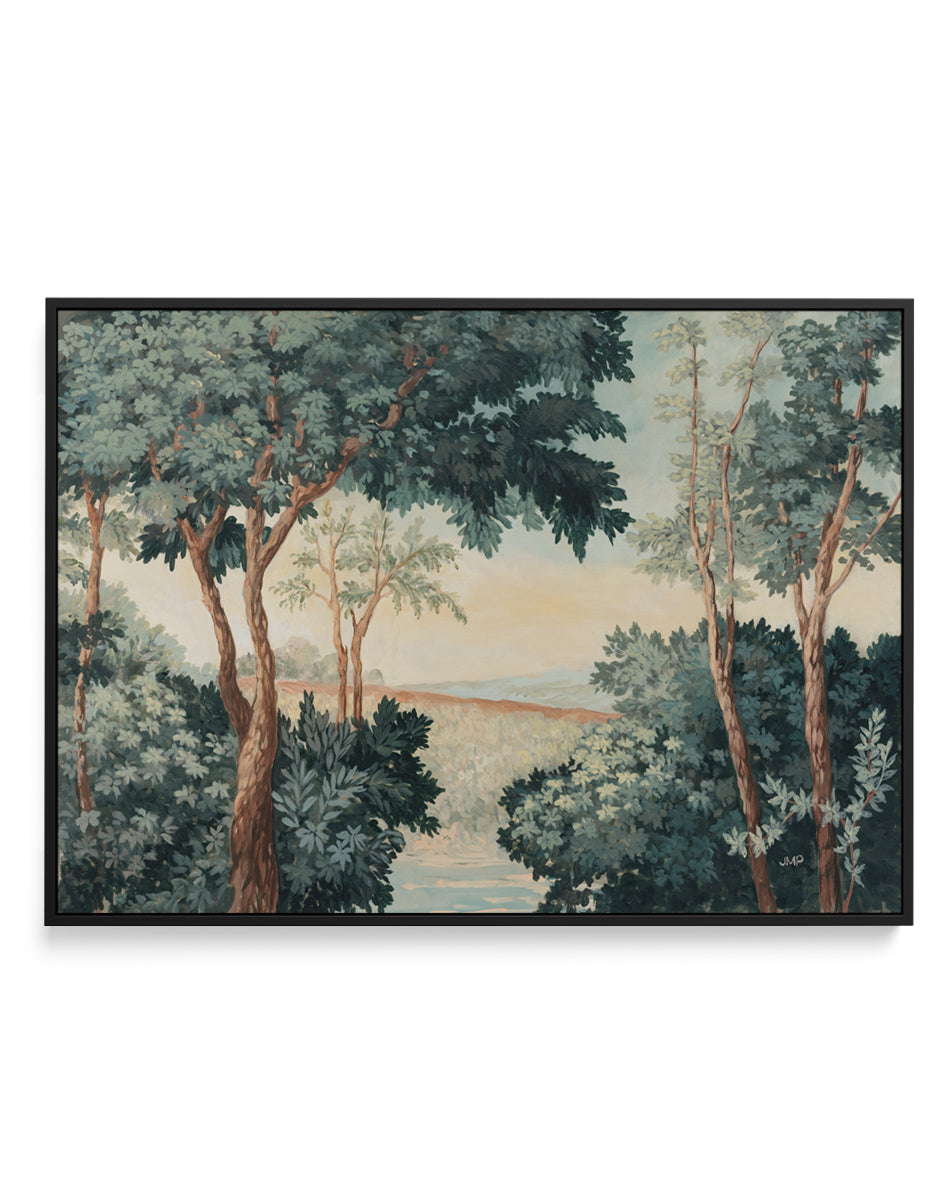 Vintage Groove | Framed Canvas Art Print