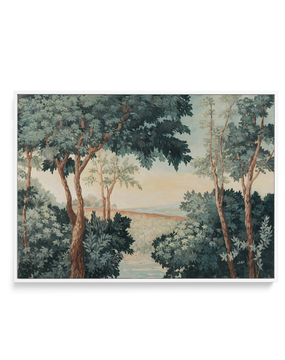 Vintage Groove | Framed Canvas Art Print