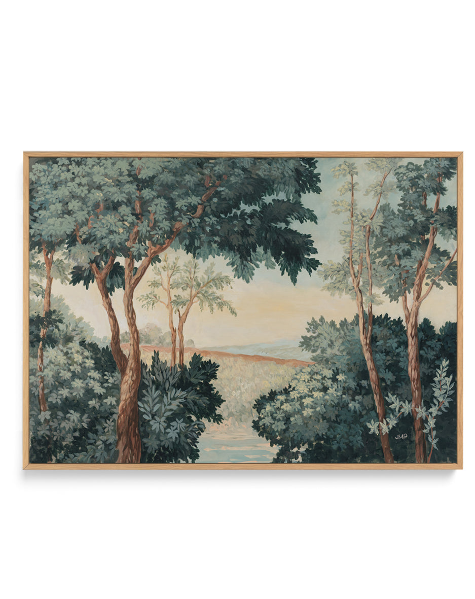 Vintage Groove | Framed Canvas Art Print