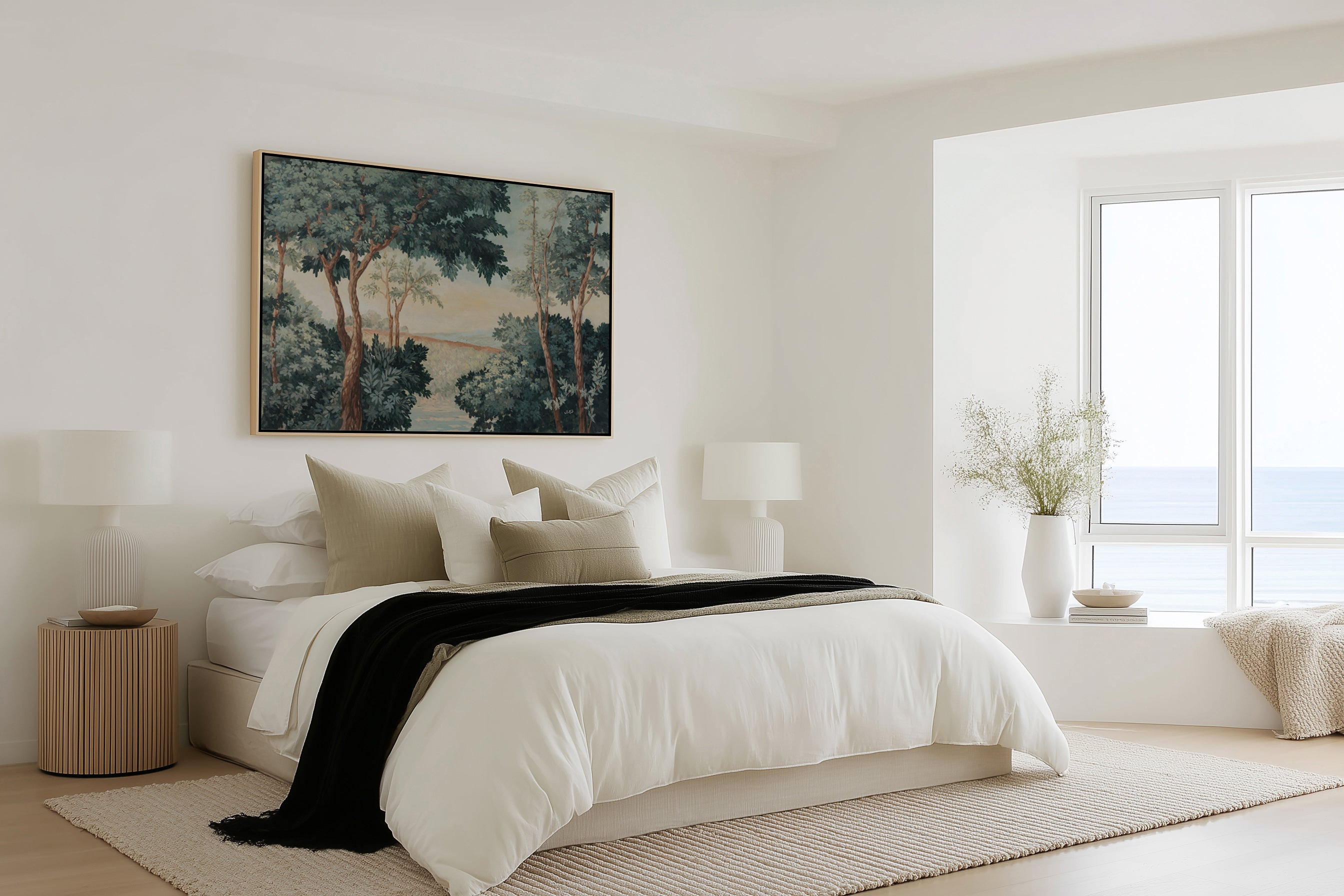 Vintage Groove | Framed Canvas Art Print