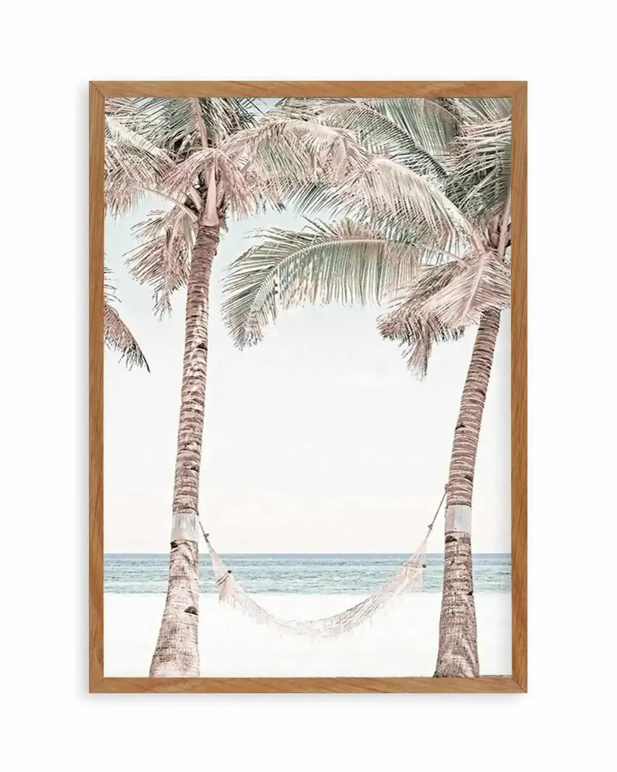 Vintage Hammock Art Print from Olive et Oriel where you can shop wallpaper and artworks online