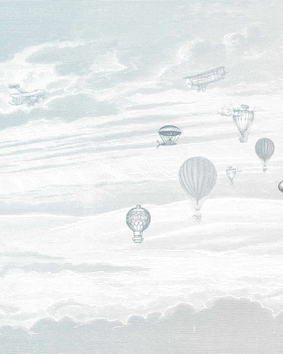 Vintage Hot Air Balloons Wallpaper Mural-Wallpaper-Buy Kids Removable Wallpaper Online Our Custom Made Children√¢‚Ç¨‚Ñ¢s Wallpapers Are A Fun Way To Decorate And Enhance Boys Bedroom Decor And Girls Bedrooms They Are An Amazing Addition To Your Kids Bedroom Walls Our Collection of Kids Wallpaper Is Sure To Transform Your Kids Rooms Interior Style From Pink Wallpaper To Dinosaur Wallpaper Even Marble Wallpapers For Teen Boys Shop Peel And Stick Wallpaper Online Today With Olive et Oriel