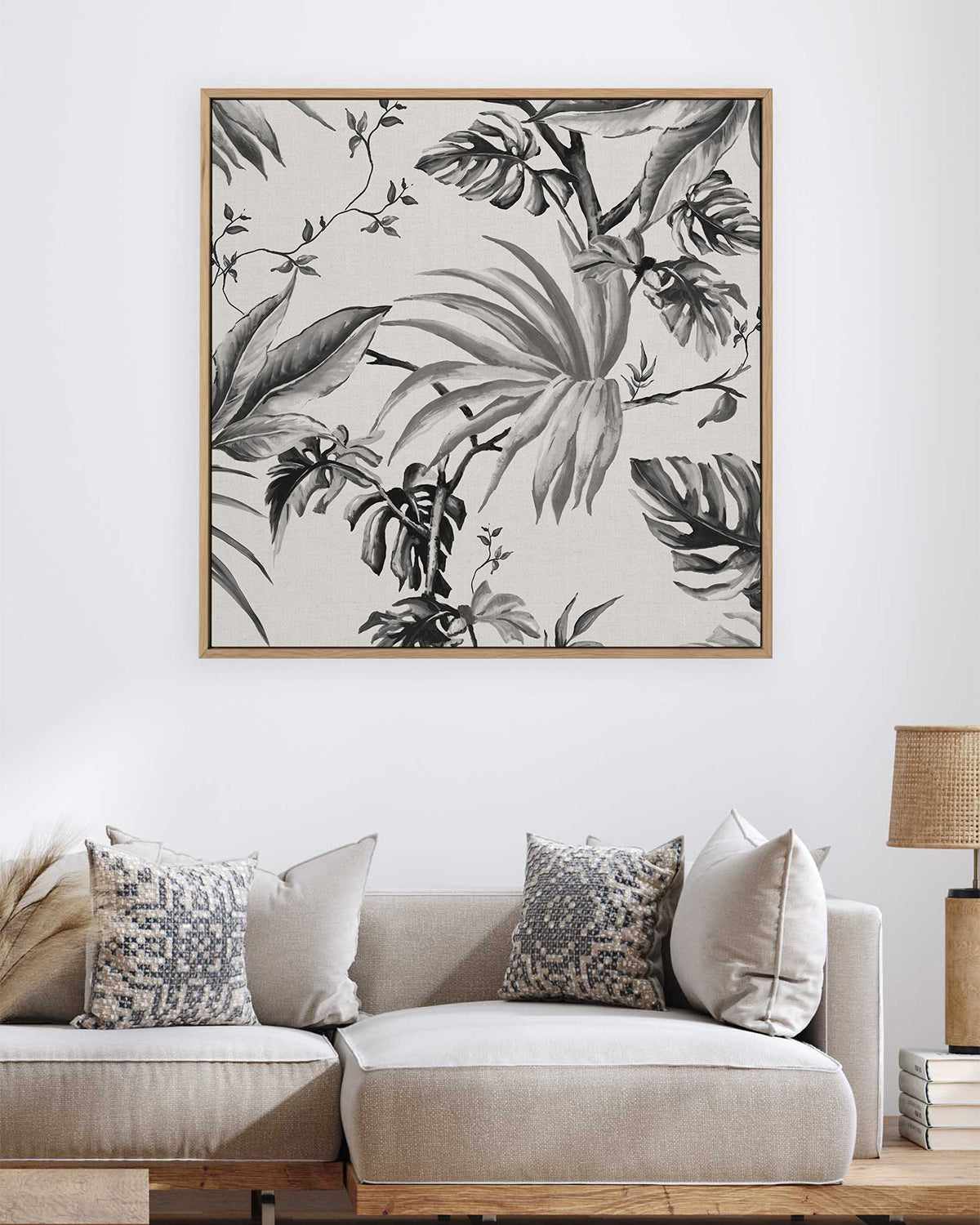 Vintage Palms Tolie I | Framed Canvas Art Print