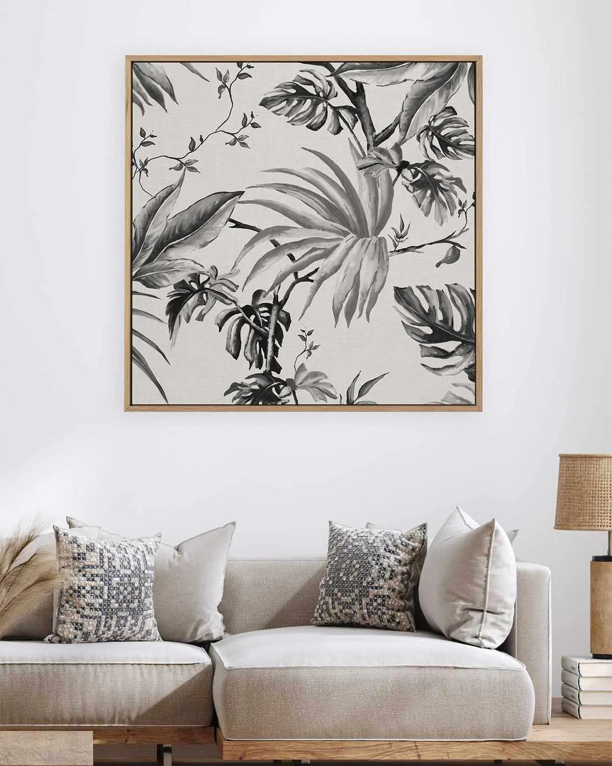 Vintage Palms Tolie I | Framed Canvas Art Print from Olive et Oriel where you can shop wallpaper and artworks online