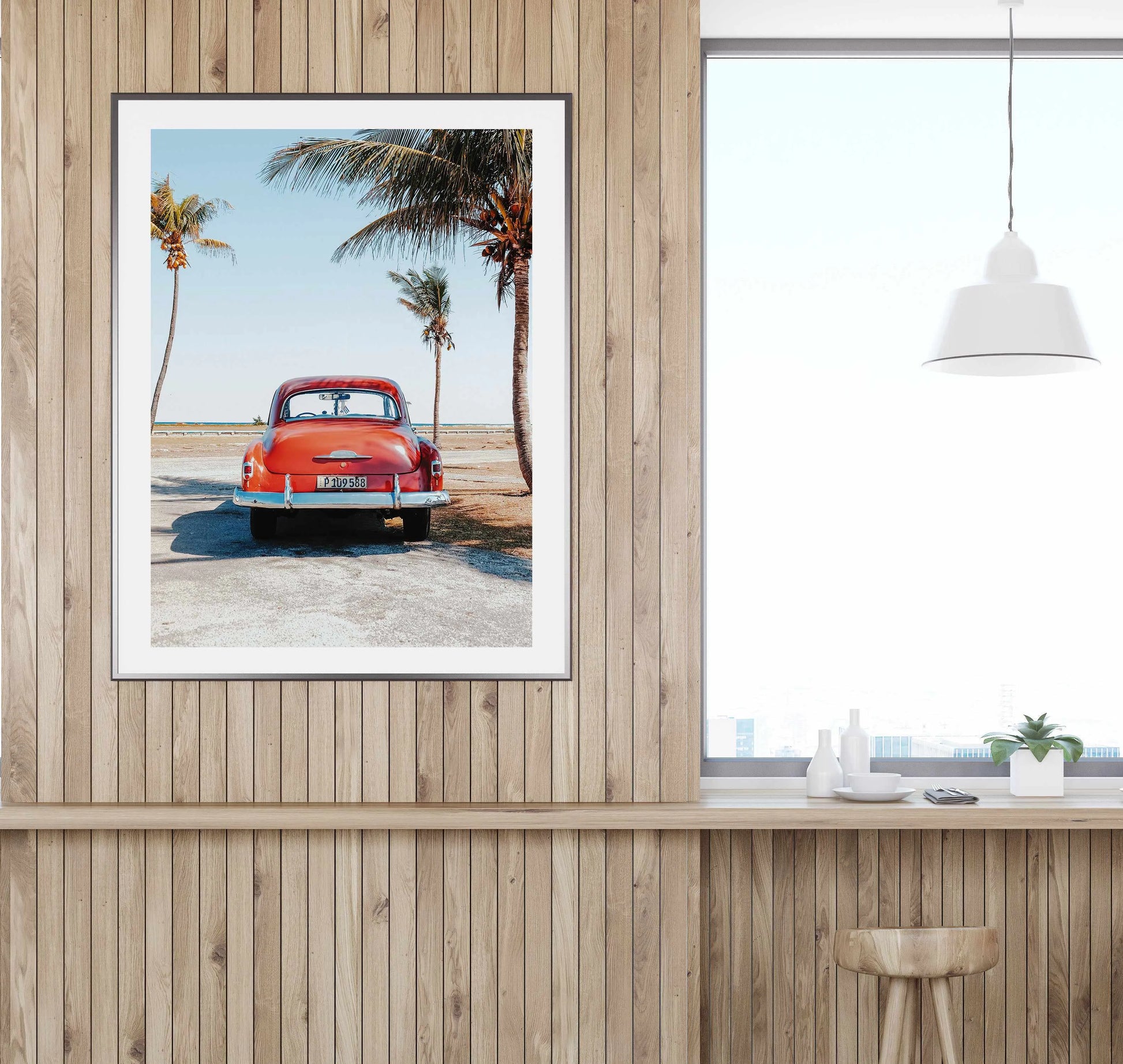 Vintage Ride by Spencer Everett Art Print from Olive et Oriel where you can shop wallpaper and artworks online