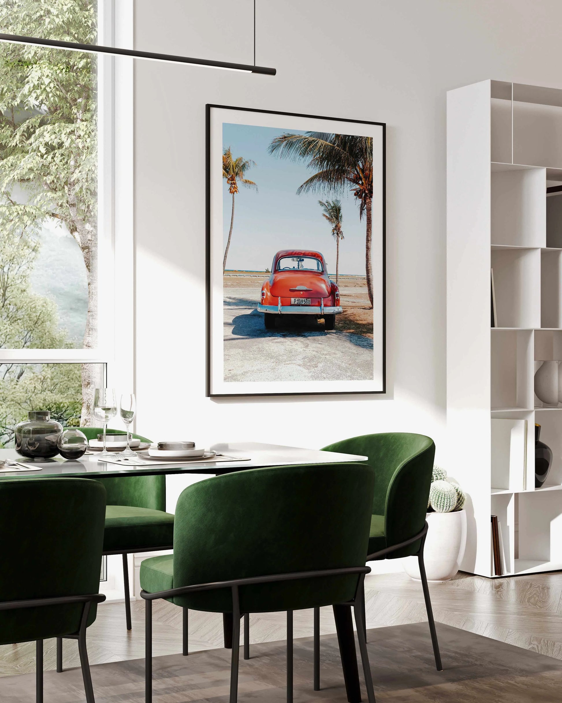 Vintage Ride by Spencer Everett Art Print from Olive et Oriel where you can shop wallpaper and artworks online