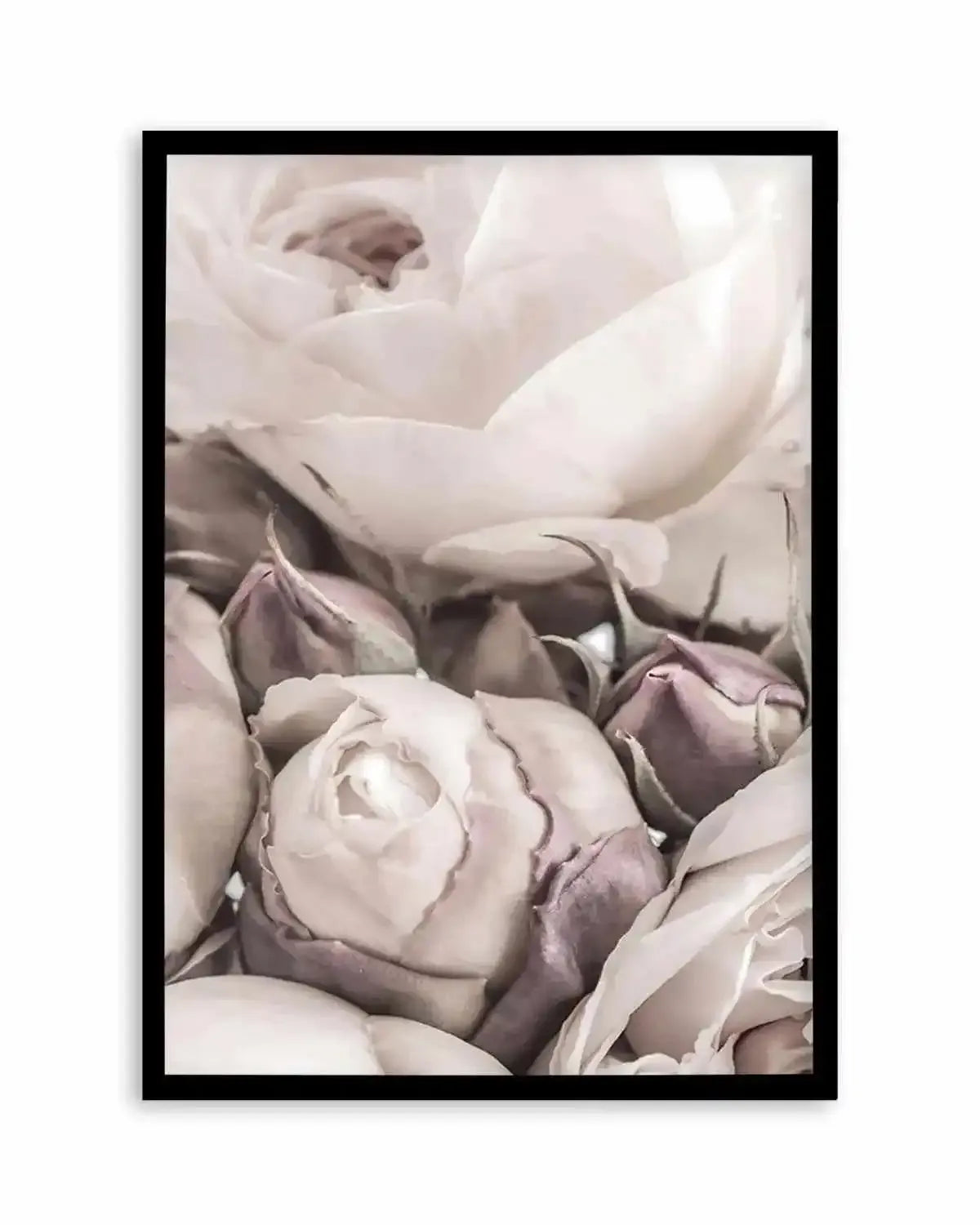 Vintage Roses I Art Print from Olive et Oriel where you can shop wallpaper and artworks online
