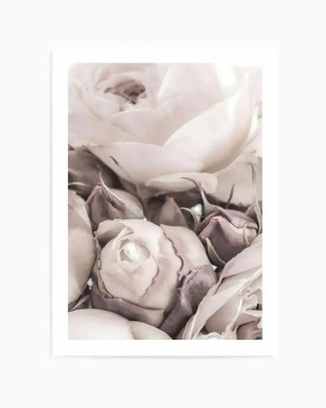 Vintage Roses I Art Print from Olive et Oriel where you can shop wallpaper and artworks online