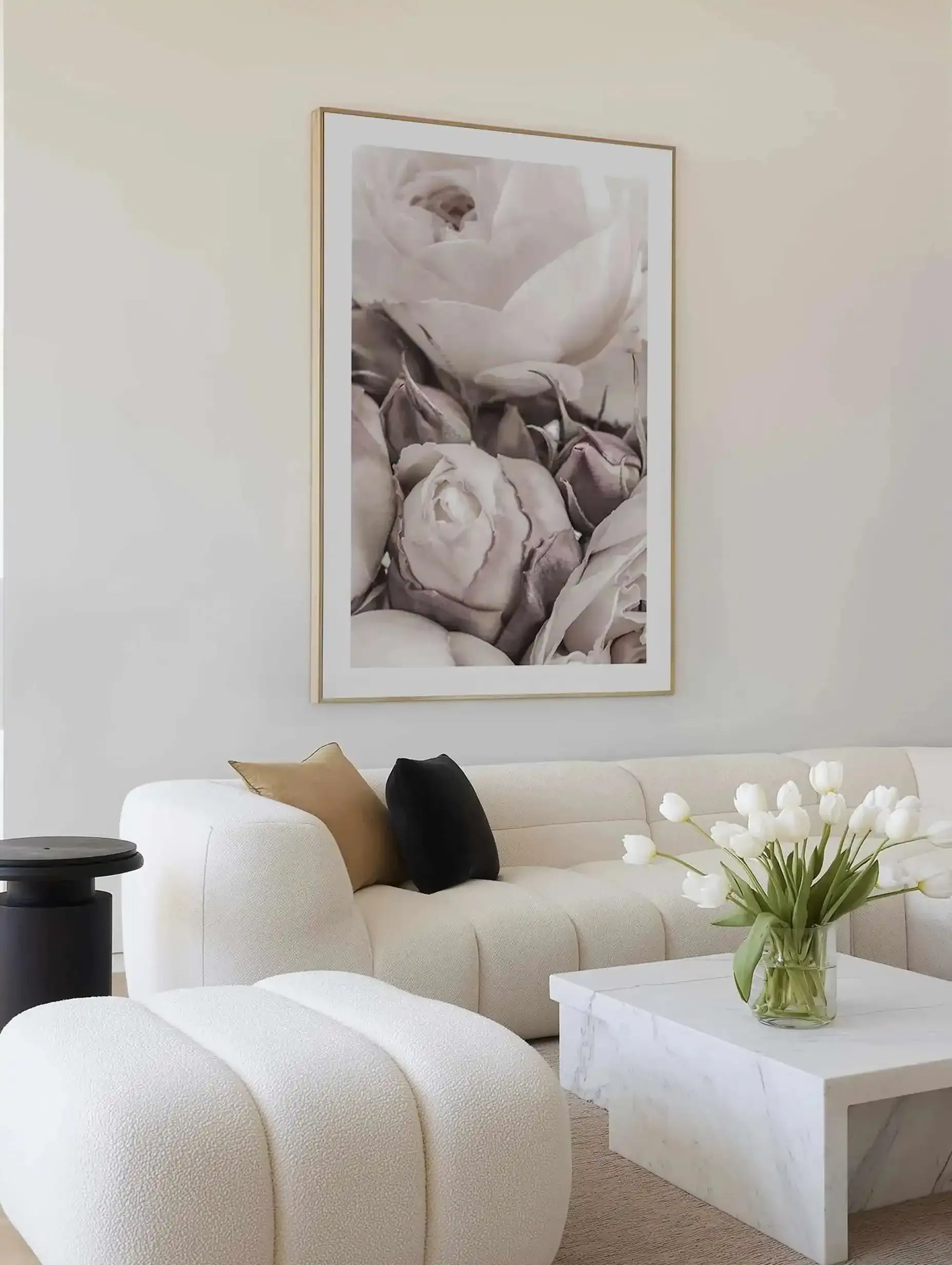 Vintage Roses I Art Print from Olive et Oriel where you can shop wallpaper and artworks online