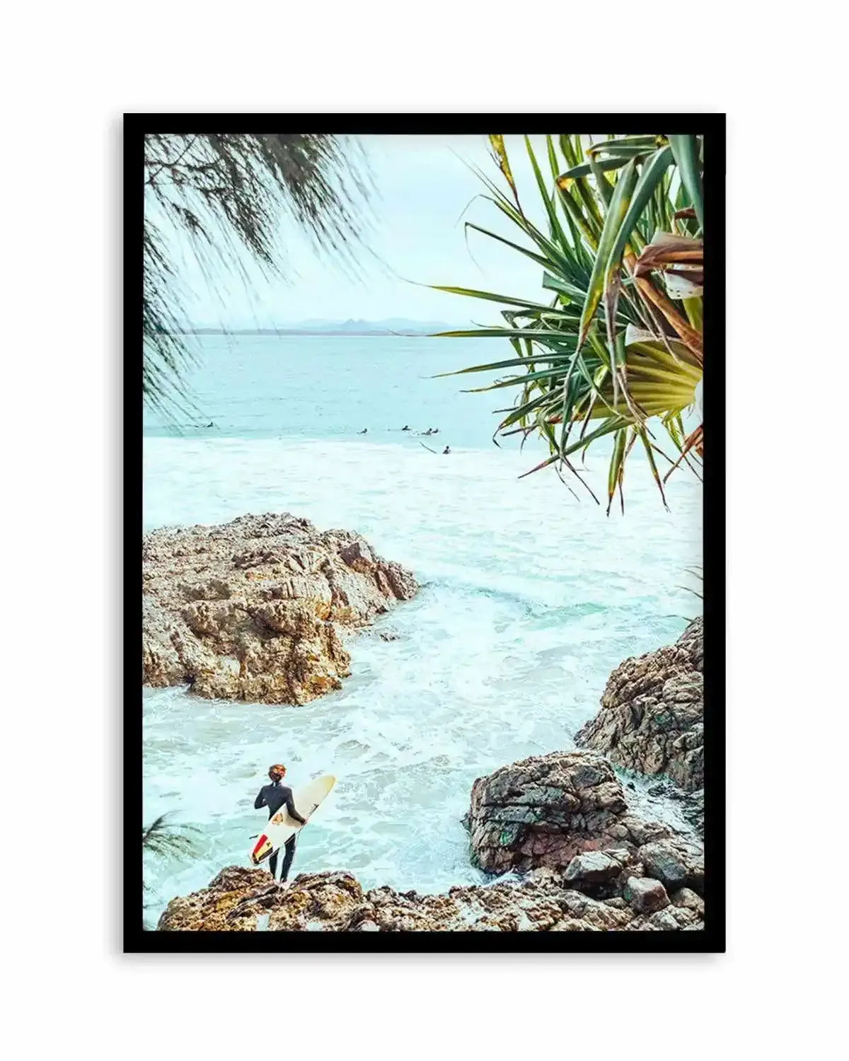 Vintage Surf I, Byron Bay Art Print from Olive et Oriel where you can shop wallpaper and artworks online