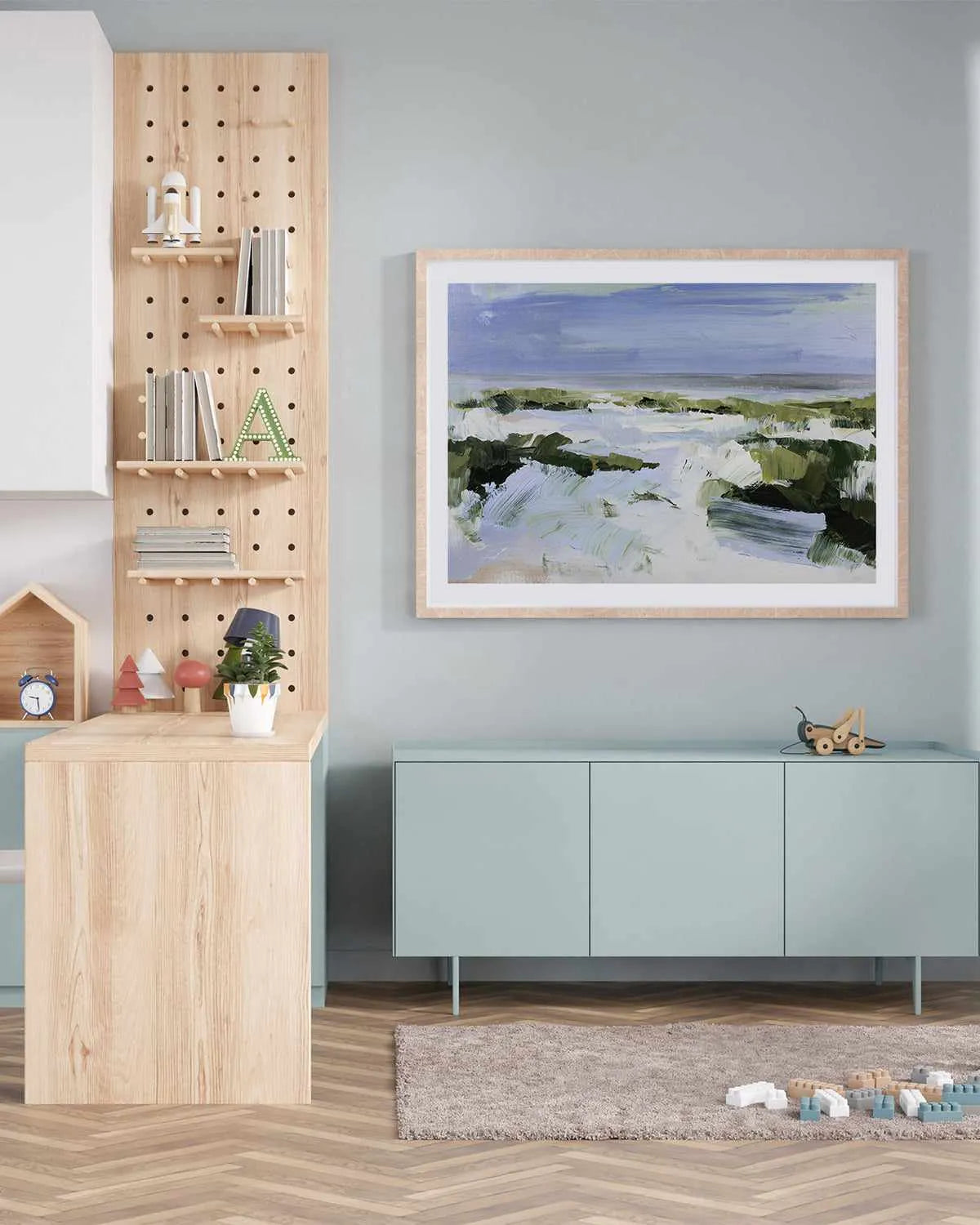 Violet Nights by Meredith O'Neal Art Print from Olive et Oriel where you can shop wallpaper and artworks online