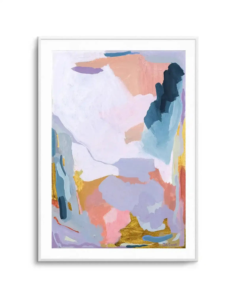 Violet by Jade Carnell Art Print-PRINT-Olive et Oriel-Jade Carnell-A5 | 5.8" x 8.3" | 14.8 x 21cm-Unframed Art Print-With White Border-Buy-Australian-Art-Prints-Online-with-Olive-et-Oriel-Your-Artwork-Specialists-Austrailia-Decorate-With-Coastal-Photo-Wall-Art-Prints-From-Our-Beach-House-Artwork-Collection-Fine-Poster-and-Framed-Artwork