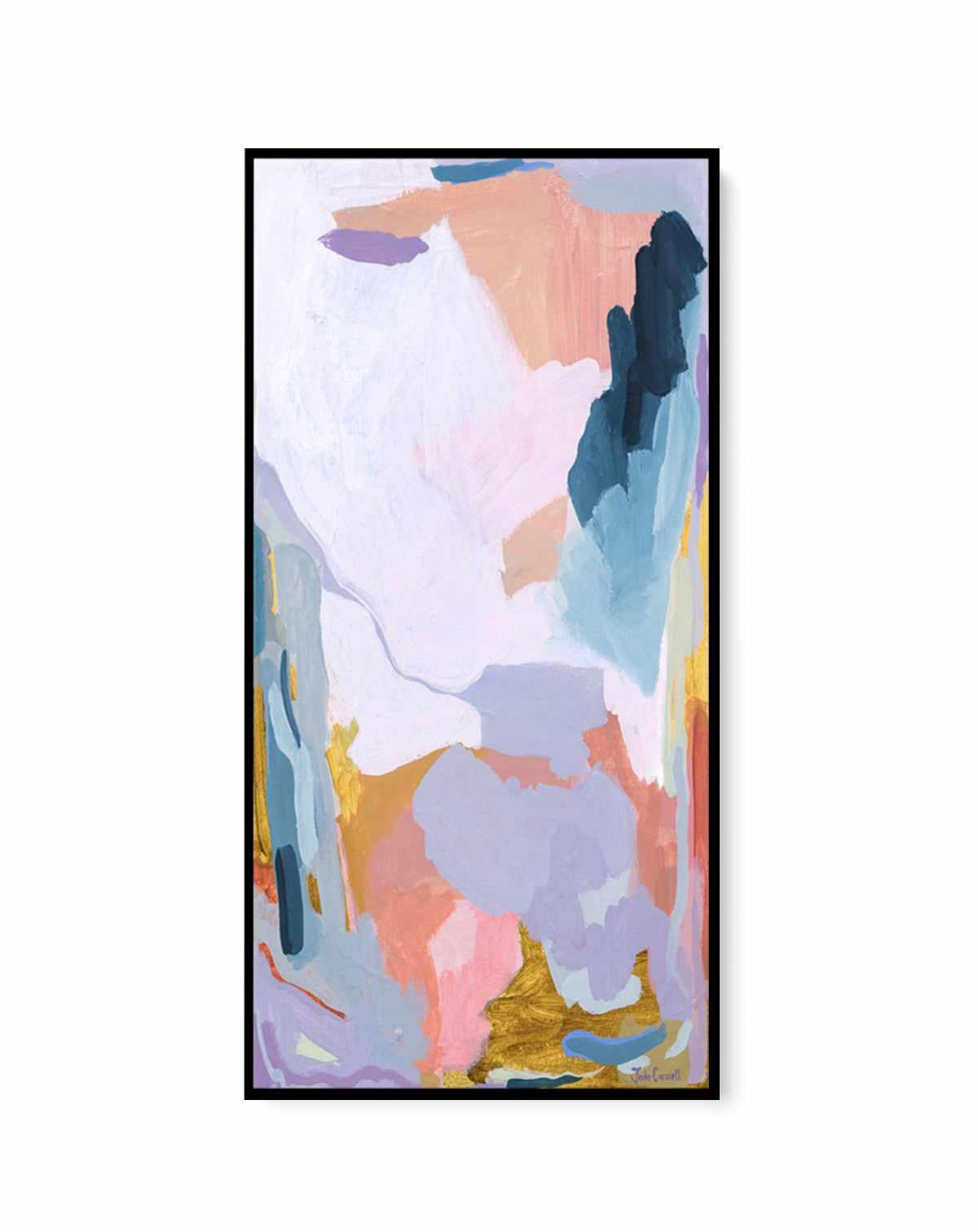 Violet by Jade Carnell | Panoramic Canvas Art Print from Olive et Oriel where you can shop wallpaper and artworks online