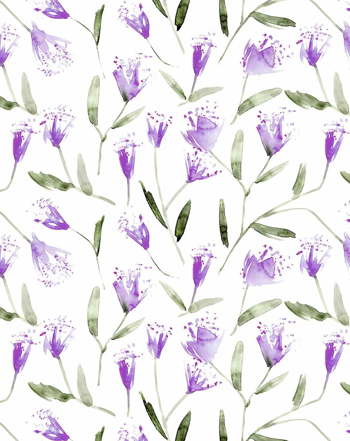 Violets Bloom Wallpaper-Wallpaper-Buy Kids Removable Wallpaper Online Our Custom Made Children√¢‚Ç¨‚Ñ¢s Wallpapers Are A Fun Way To Decorate And Enhance Boys Bedroom Decor And Girls Bedrooms They Are An Amazing Addition To Your Kids Bedroom Walls Our Collection of Kids Wallpaper Is Sure To Transform Your Kids Rooms Interior Style From Pink Wallpaper To Dinosaur Wallpaper Even Marble Wallpapers For Teen Boys Shop Peel And Stick Wallpaper Online Today With Olive et Oriel