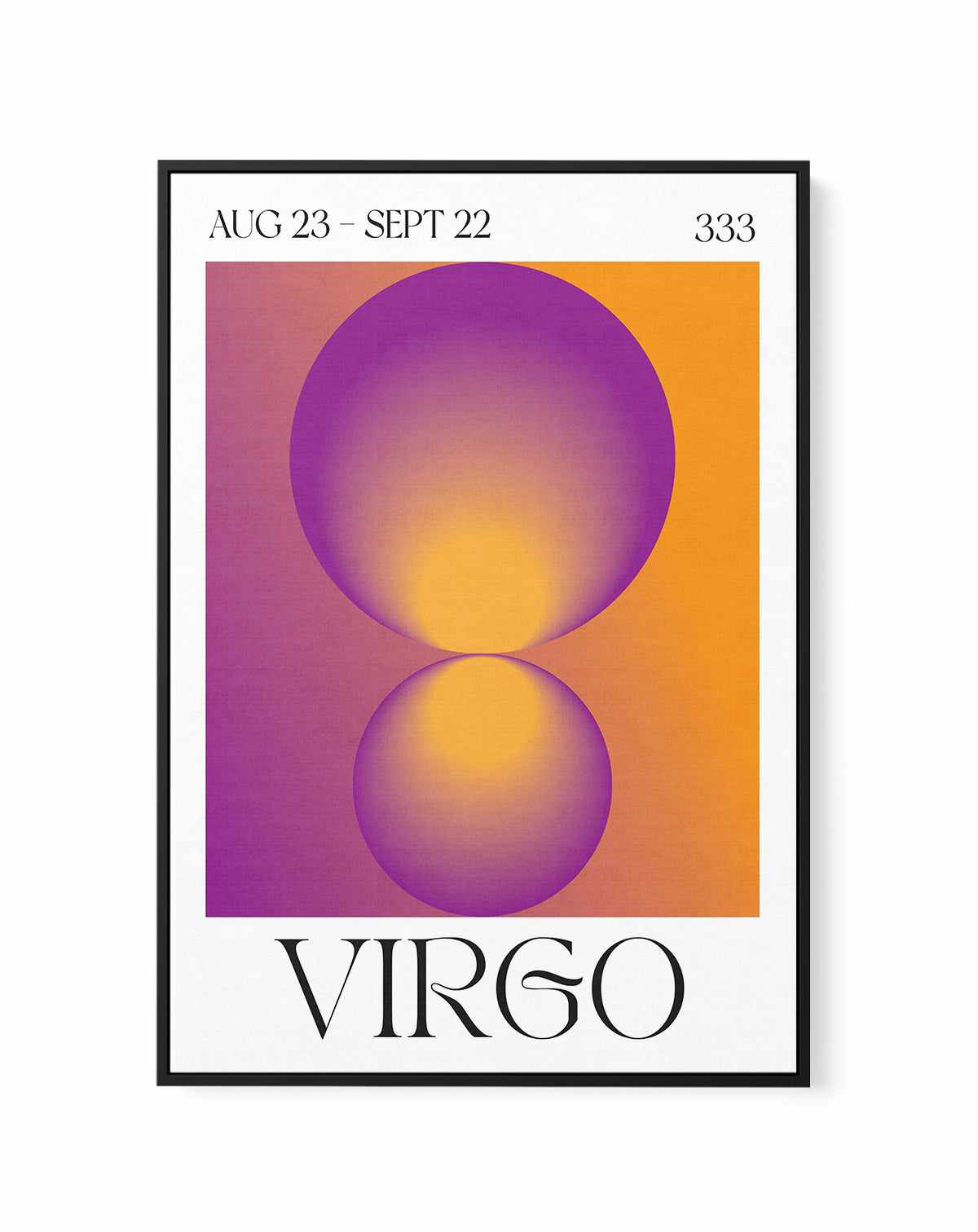 Virgo by Valeria Castillo | Framed Canvas Art Print