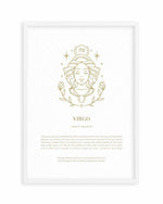 Virgo | Celestial Zodiac Art Print