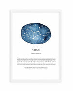 Virgo | Watercolour Zodiac Art Print