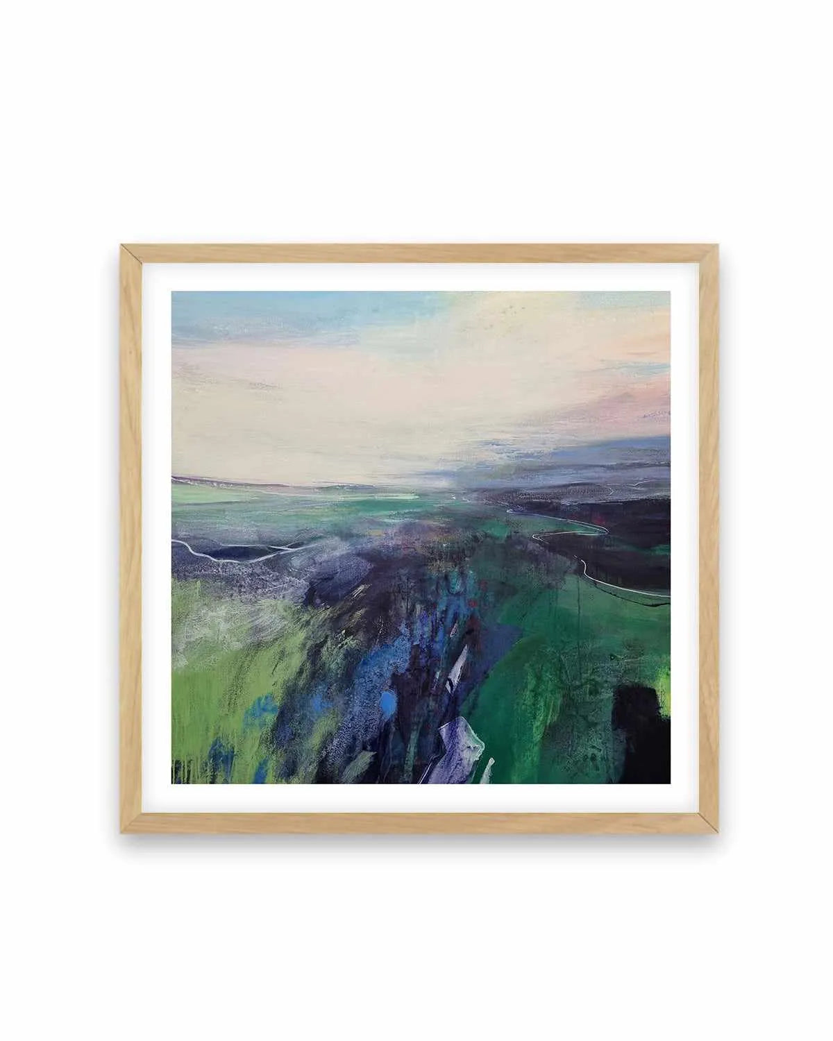Viridescent Valley I by Andrew Kinmont Art Print from Olive et Oriel where you can shop wallpaper and artworks online