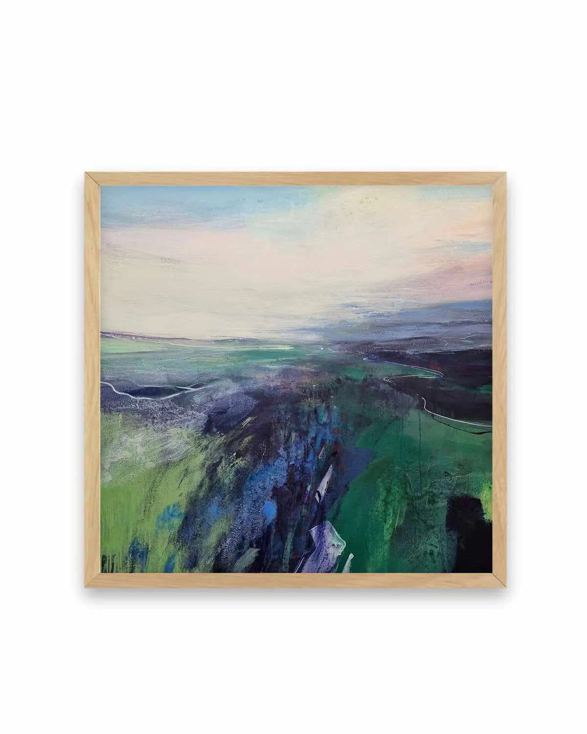 Viridescent Valley I by Andrew Kinmont Art Print from Olive et Oriel where you can shop wallpaper and artworks online