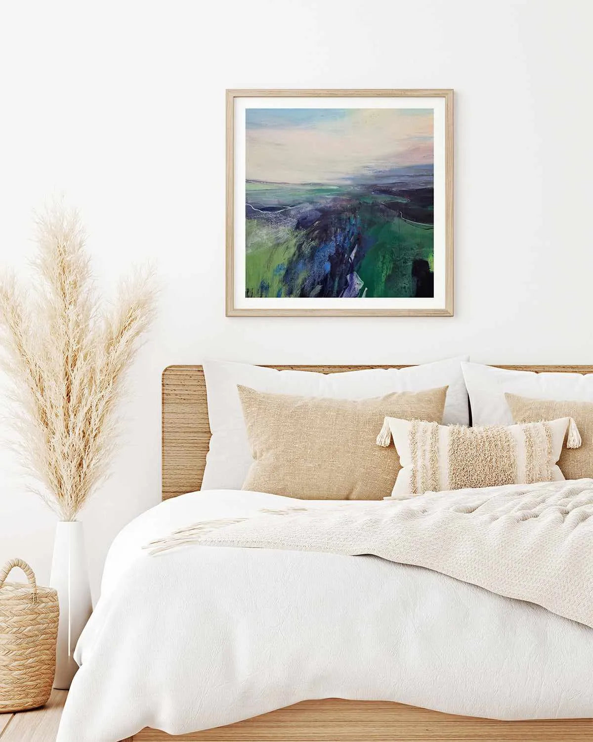 Viridescent Valley I by Andrew Kinmont Art Print from Olive et Oriel where you can shop wallpaper and artworks online