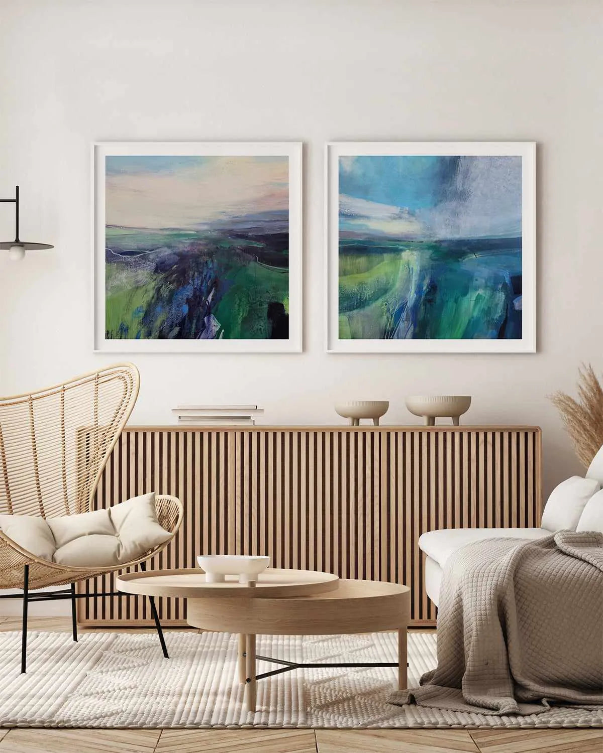 Viridescent Valley I by Andrew Kinmont Art Print from Olive et Oriel where you can shop wallpaper and artworks online