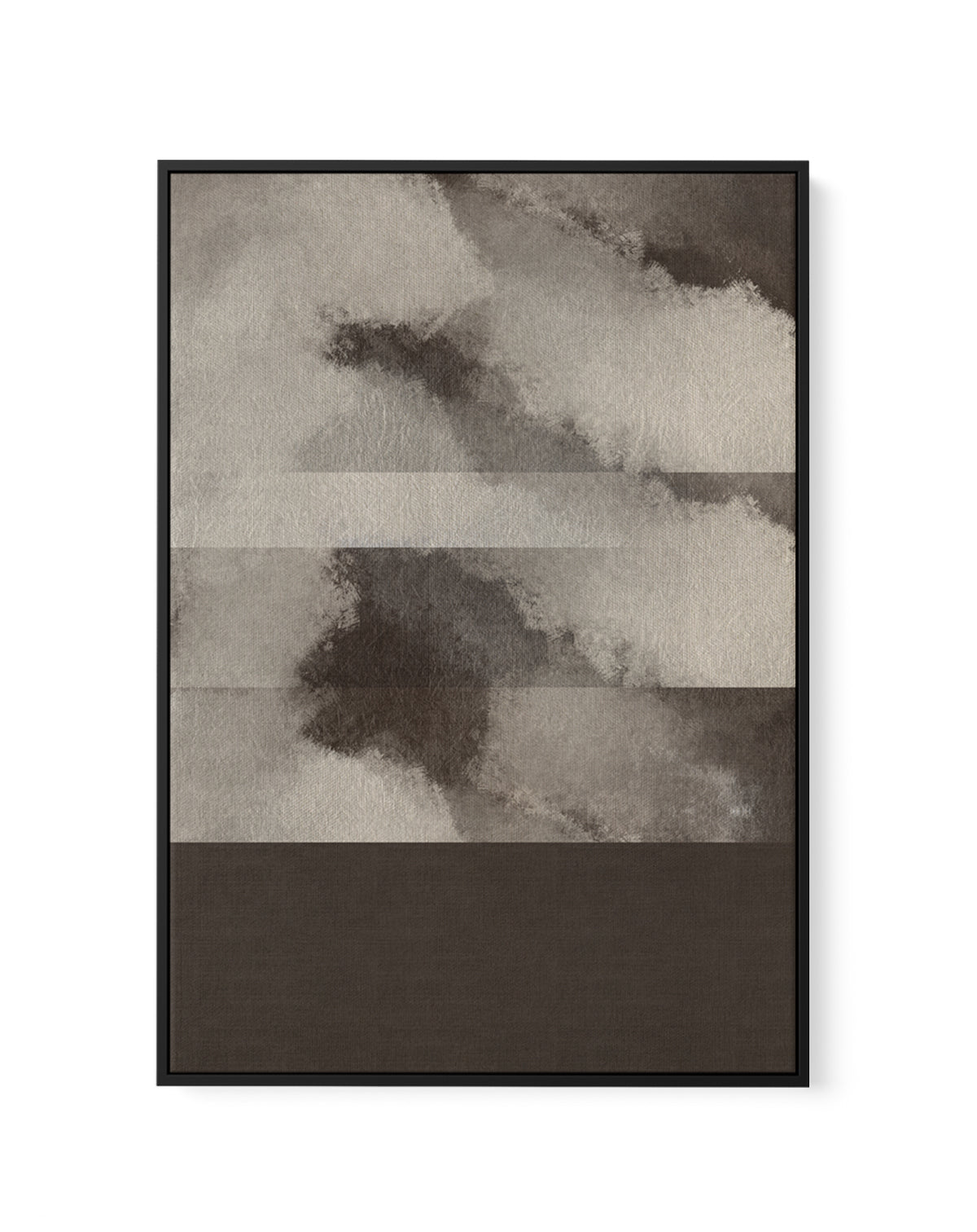 Vision by Shatha Al Dafai | Framed Canvas Art Print