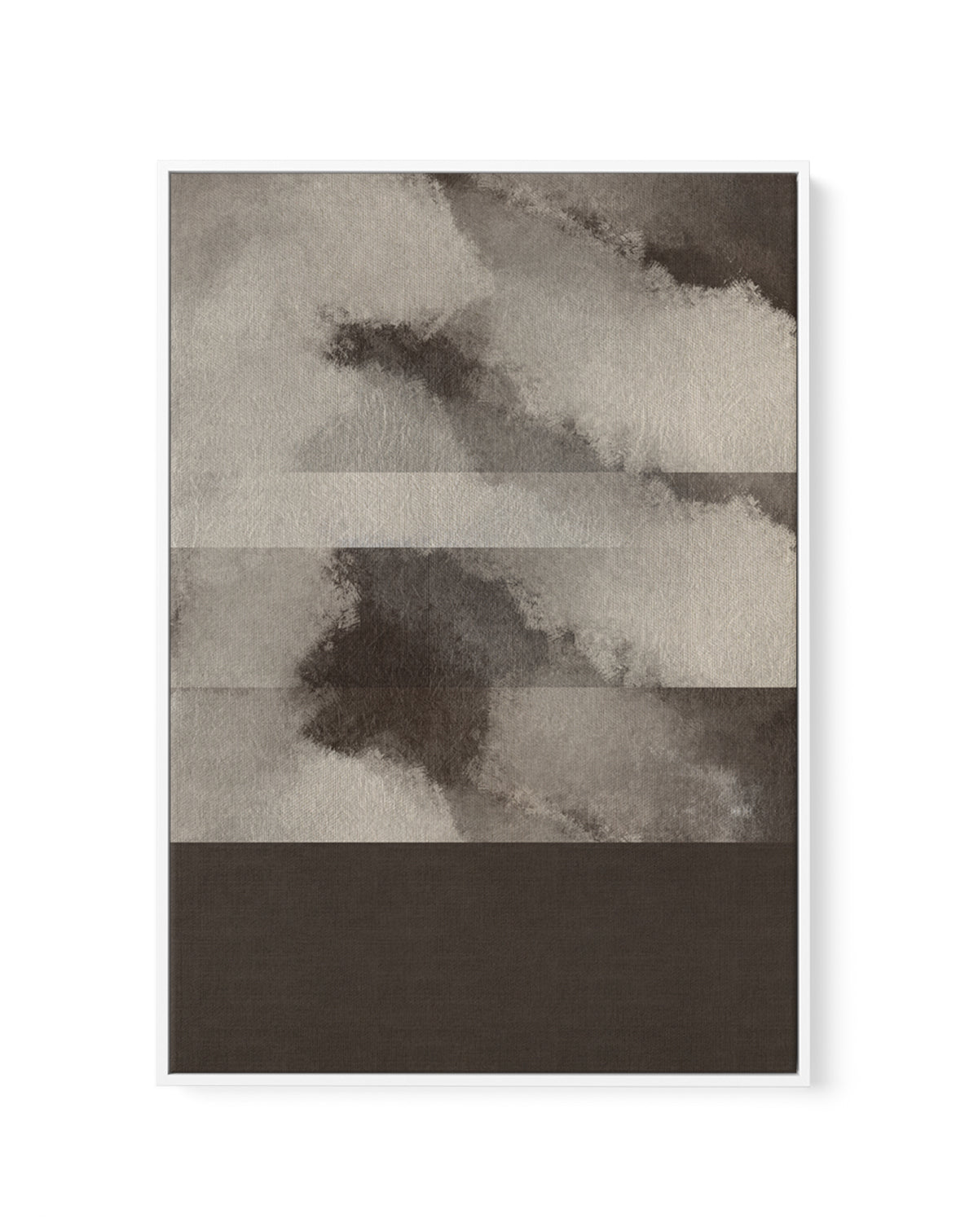 Vision by Shatha Al Dafai | Framed Canvas Art Print