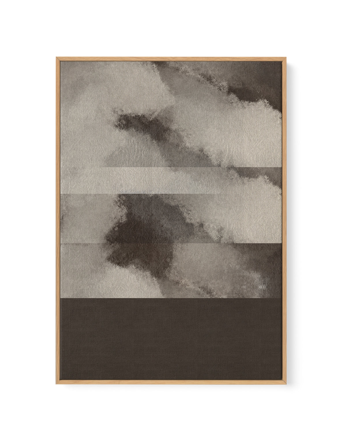 Vision by Shatha Al Dafai | Framed Canvas Art Print