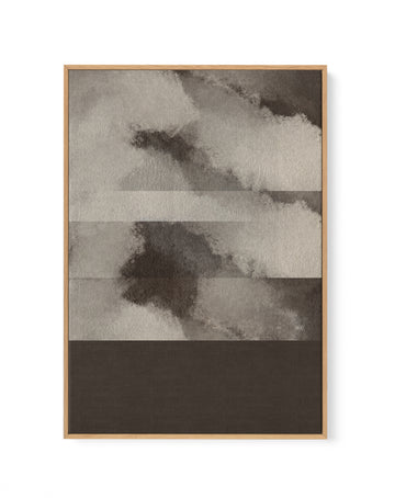 Vision by Shatha Al Dafai | Framed Canvas Art Print