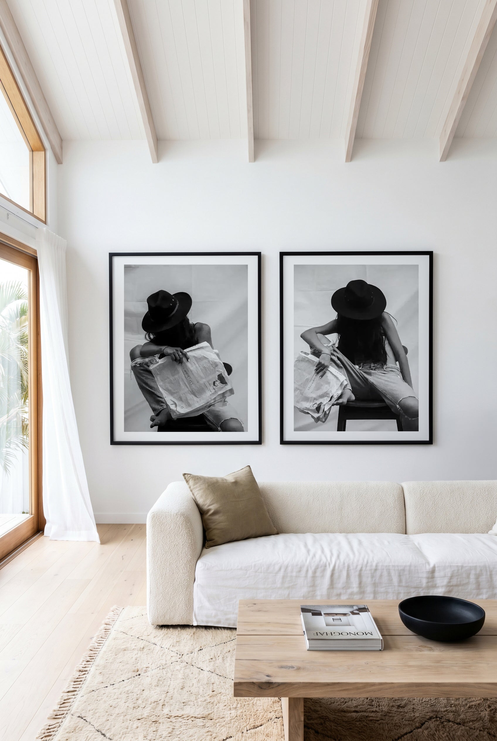 Visionary II & III by Mario Stefanelli Art Print Set of 2 | Matching Wall Art