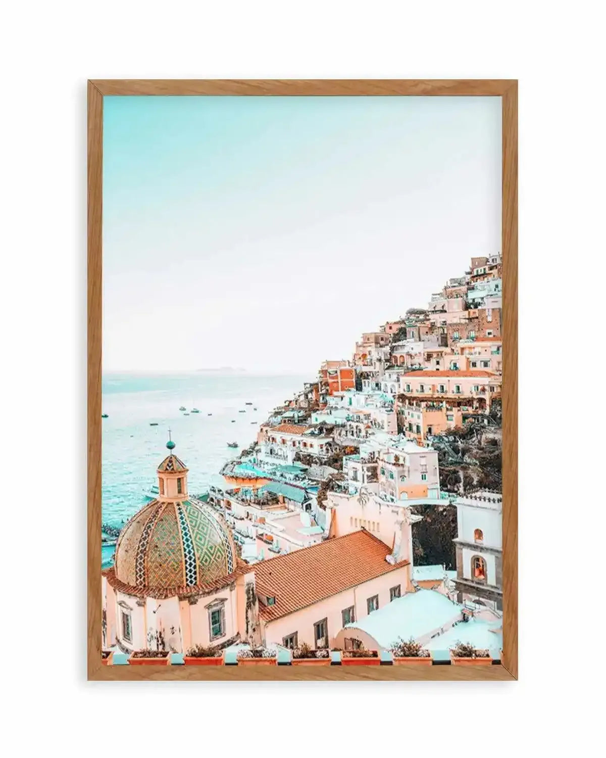 Vista Di Positano Art Print from Olive et Oriel where you can shop wallpaper and artworks online