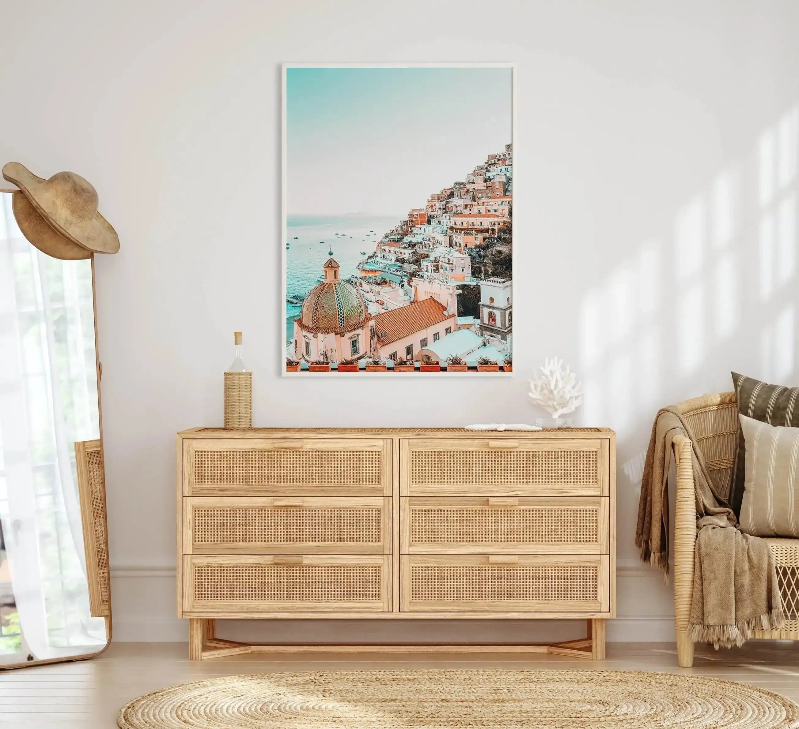 Vista Di Positano Art Print-PRINT-Olive et Oriel-Olive et Oriel-Buy-Australian-Art-Prints-Online-with-Olive-et-Oriel-Your-Artwork-Specialists-Austrailia-Decorate-With-Coastal-Photo-Wall-Art-Prints-From-Our-Beach-House-Artwork-Collection-Fine-Poster-and-Framed-Artwork
