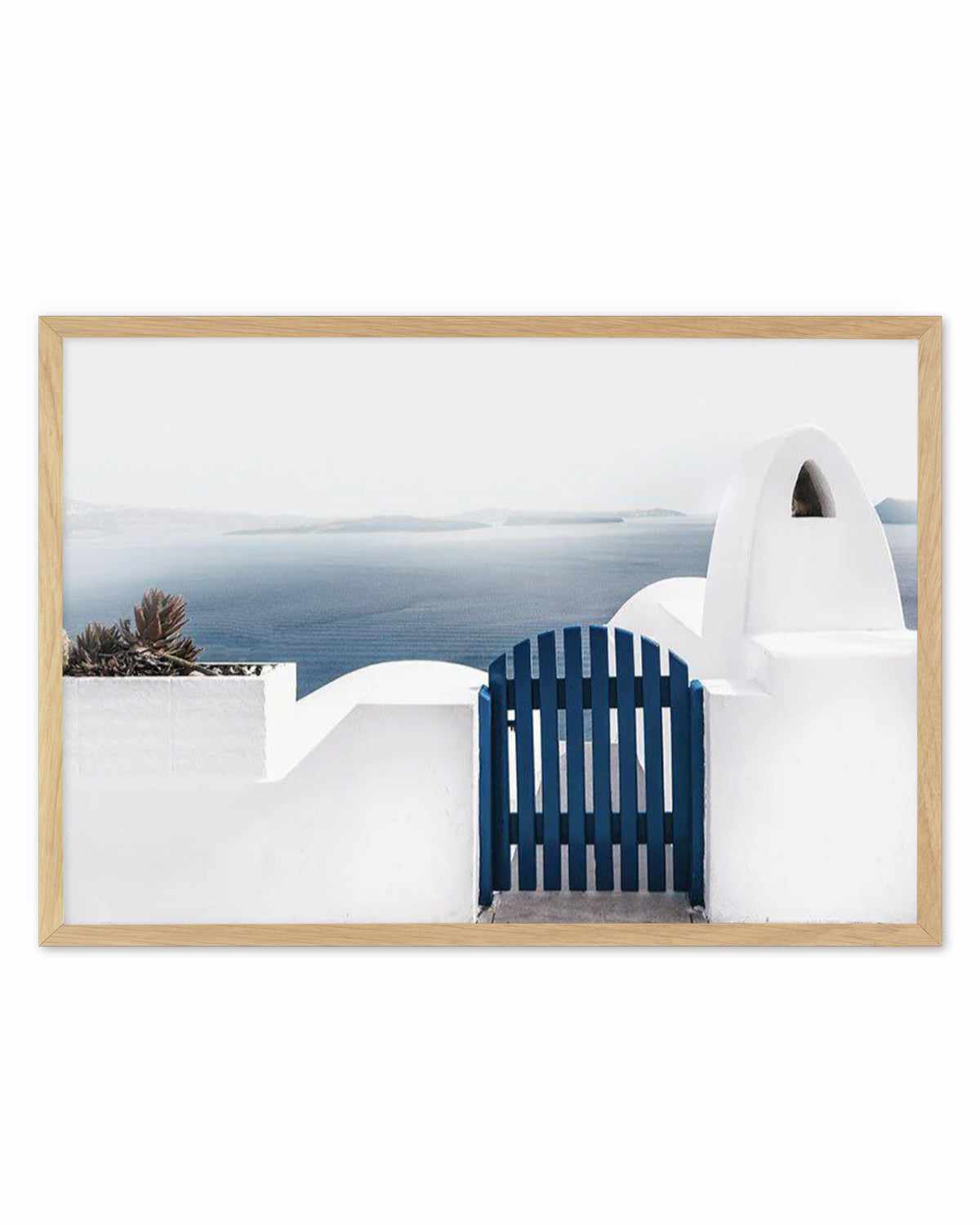 Vista di Santorini Art Print