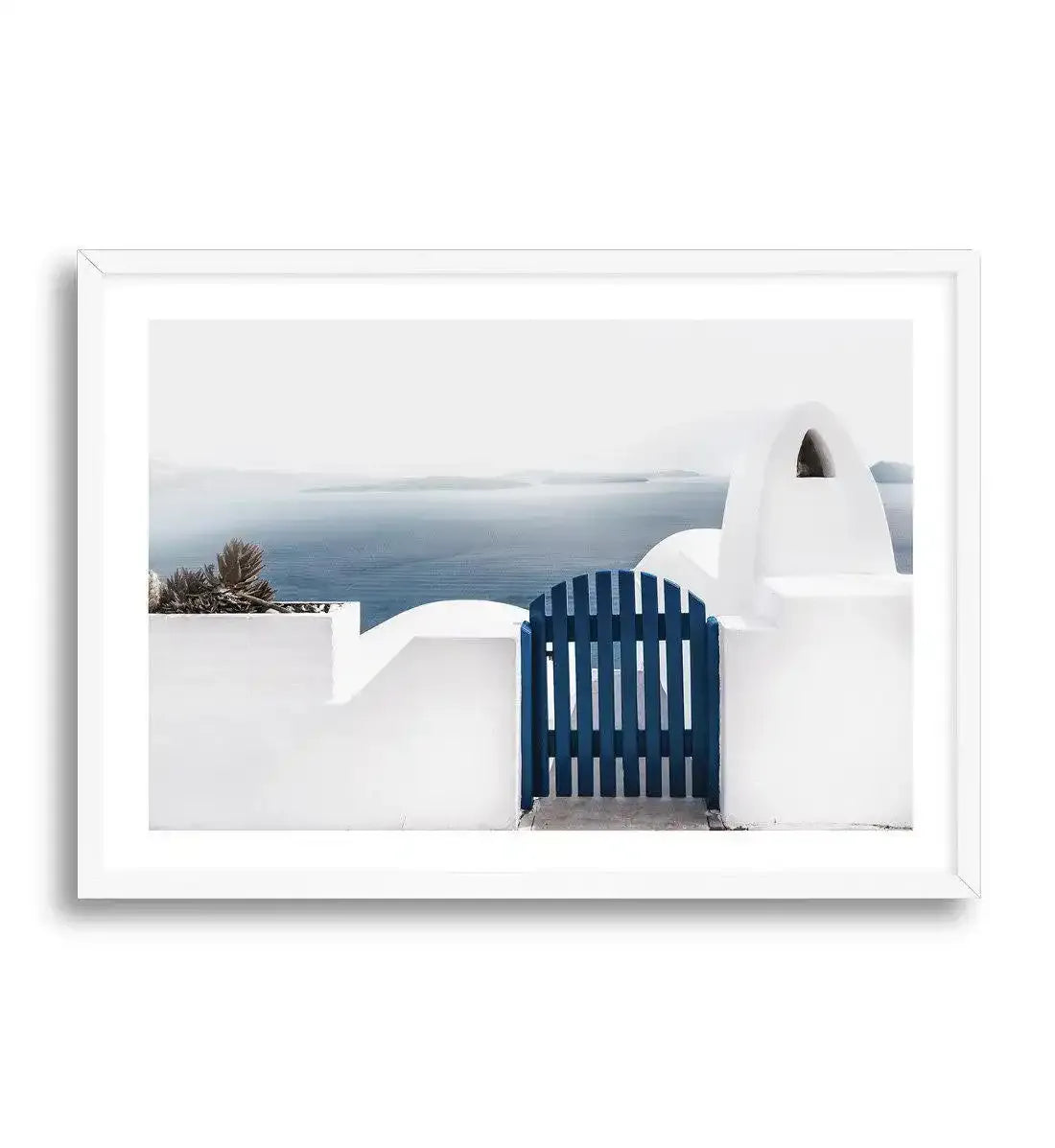 Vista di Santorini Art Print-Shop Greece Wall Art Prints Online with Olive et Oriel - Our collection of Greek Islands art prints offer unique wall art including blue domes of Santorini in Oia, mediterranean sea prints and incredible posters from Milos and other Greece landscape photography - this collection will add mediterranean blue to your home, perfect for updating the walls in coastal, beach house style. There is Greece art on canvas and extra large wall art with fast, free shipping across 