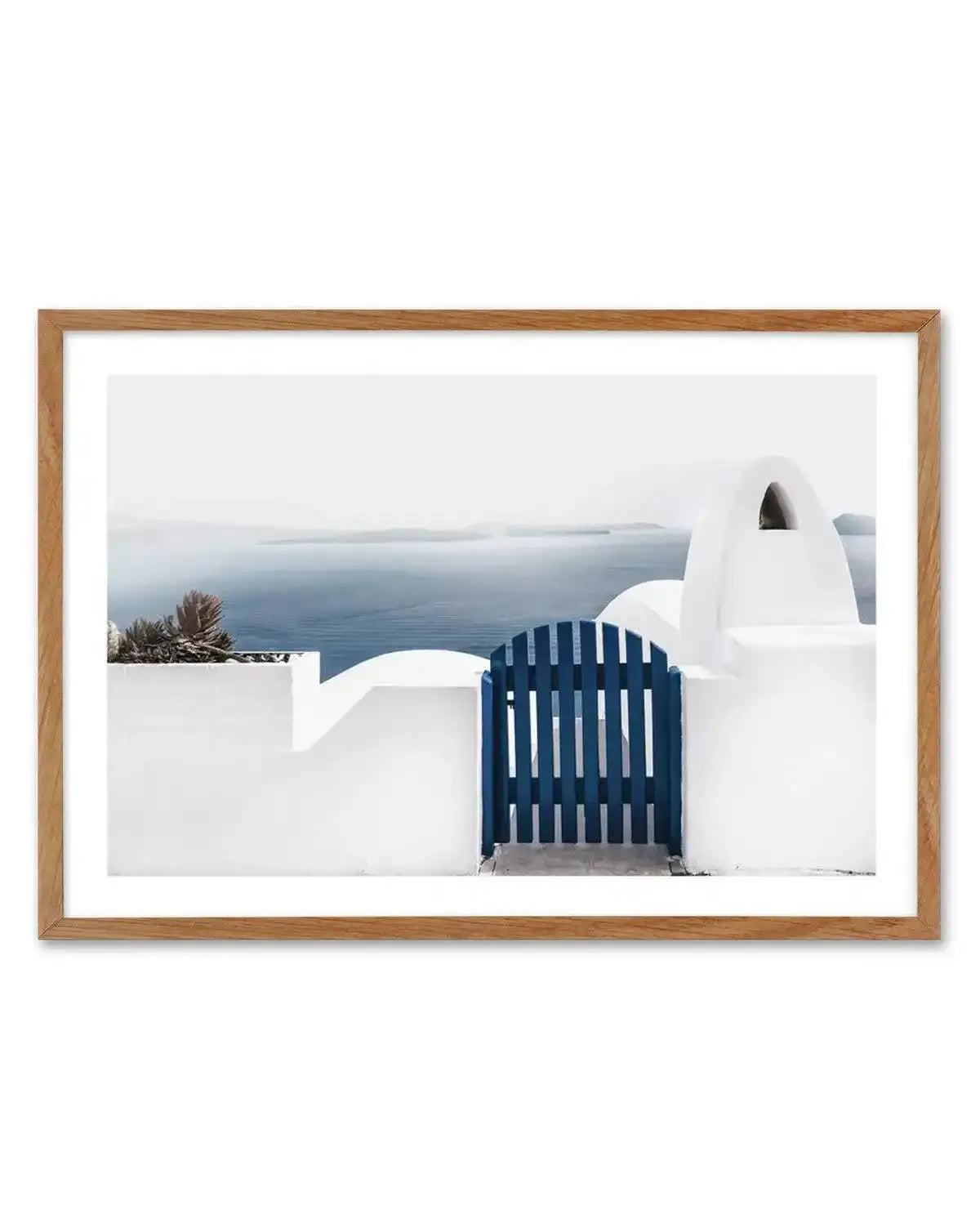Vista di Santorini Art Print-Shop Greece Wall Art Prints Online with Olive et Oriel - Our collection of Greek Islands art prints offer unique wall art including blue domes of Santorini in Oia, mediterranean sea prints and incredible posters from Milos and other Greece landscape photography - this collection will add mediterranean blue to your home, perfect for updating the walls in coastal, beach house style. There is Greece art on canvas and extra large wall art with fast, free shipping across 