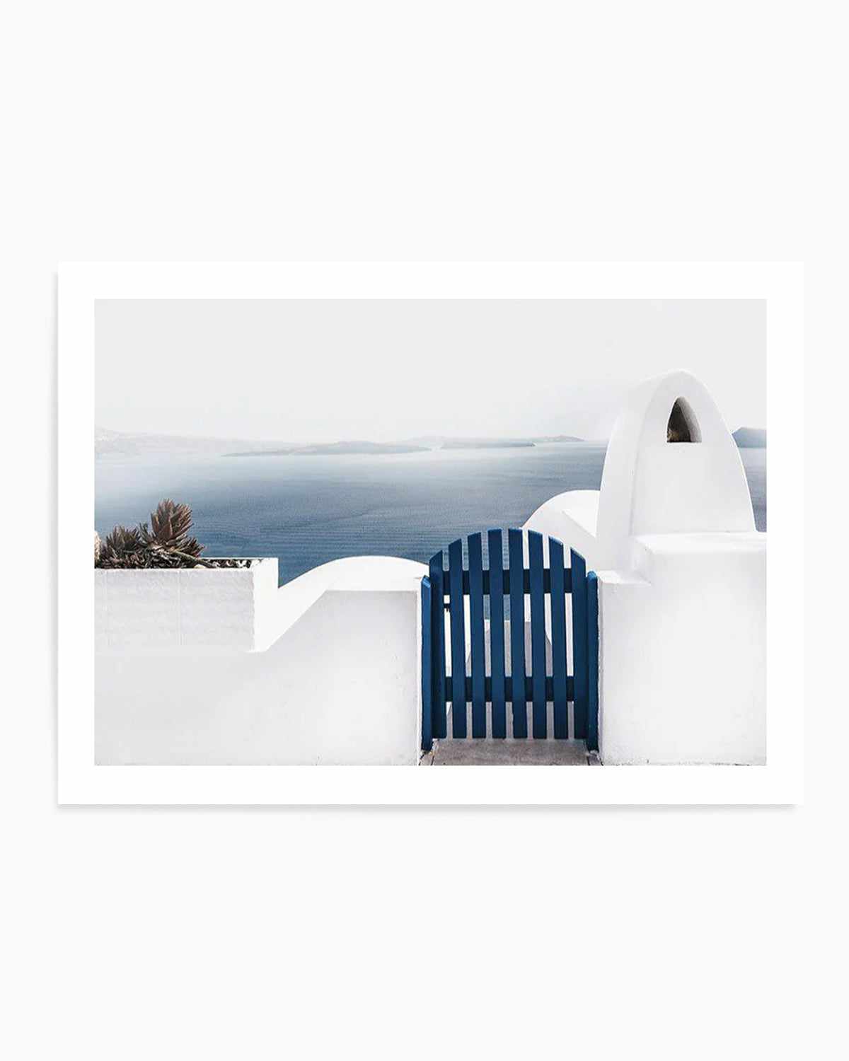 Vista di Santorini Art Print