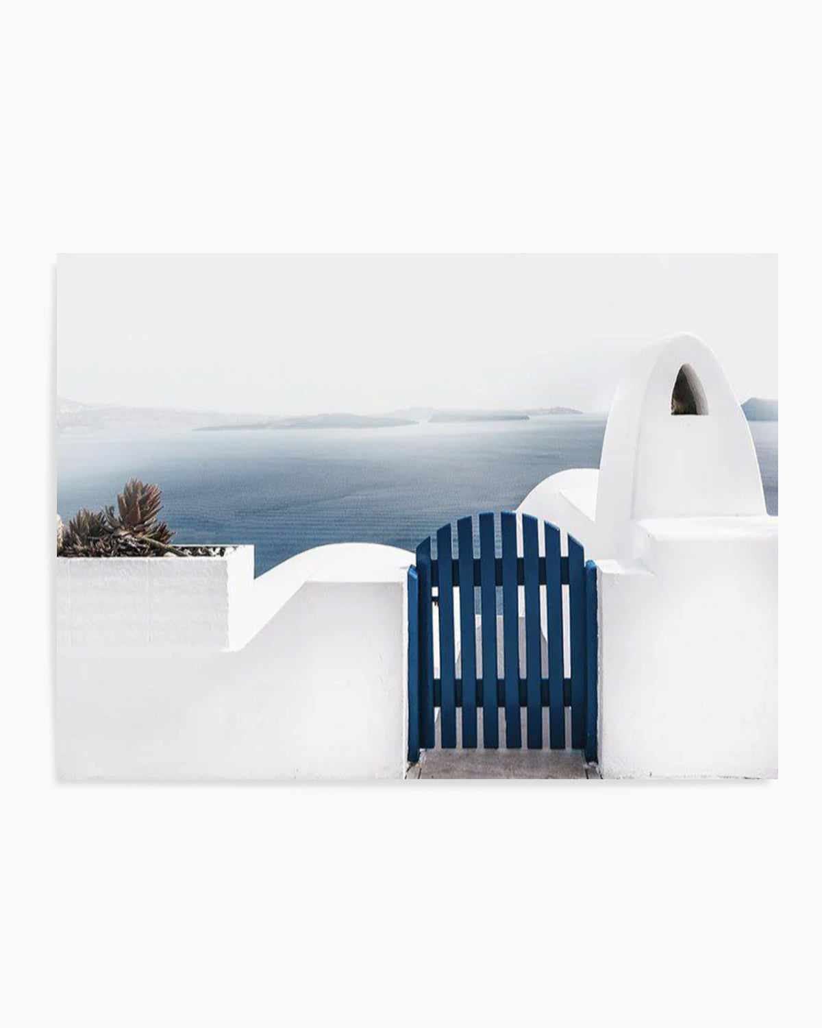 Vista di Santorini Art Print