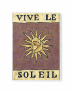 Vive Le Soleil by Julie Celina | Framed Canvas Art Print