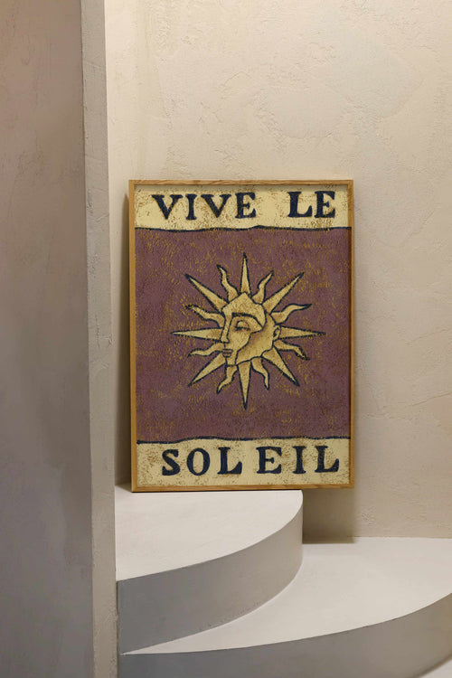 Vive Le Soleil by Julie Celina | Art Print