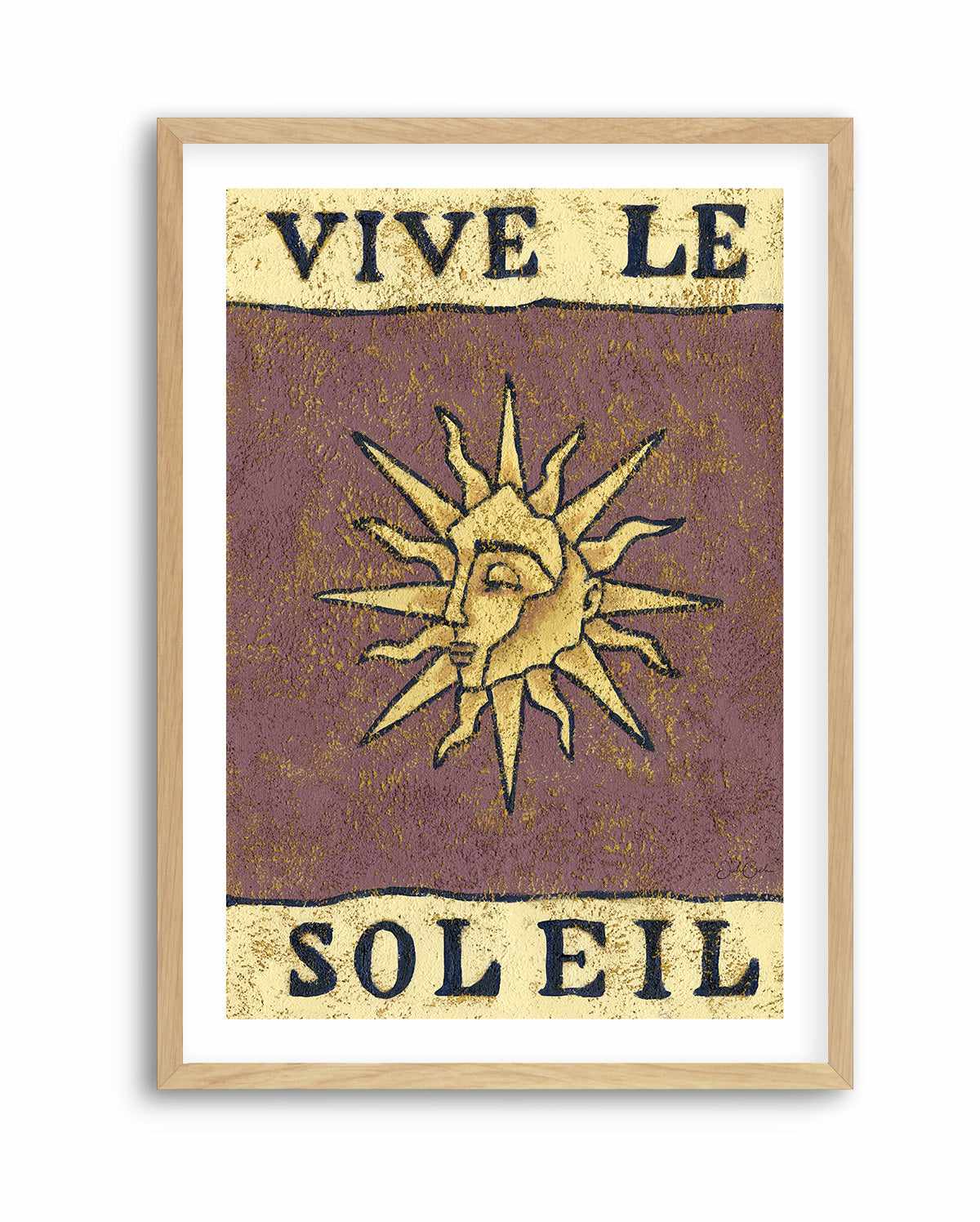 Vive Le Soleil by Julie Celina | Art Print