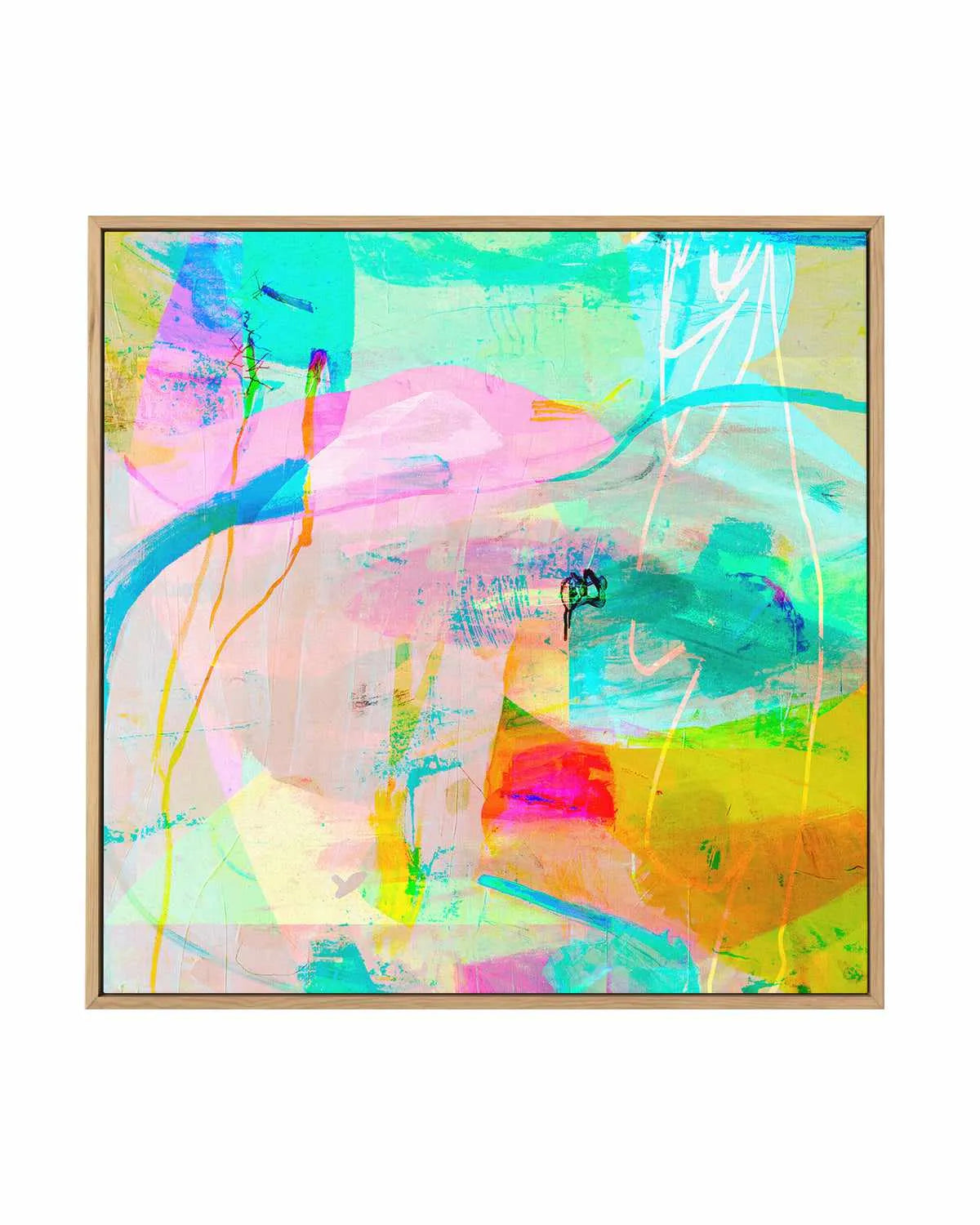 Vivid by Antonia Tzenova | Framed Canvas Art Print from Olive et Oriel where you can shop wallpaper and artworks online