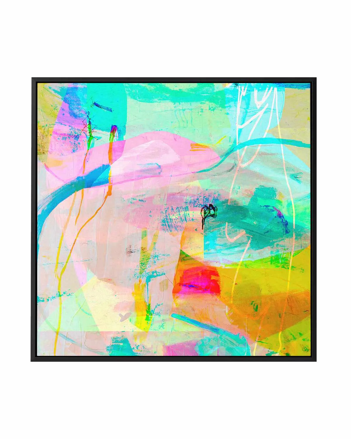 Vivid by Antonia Tzenova | Framed Canvas Art Print from Olive et Oriel where you can shop wallpaper and artworks online