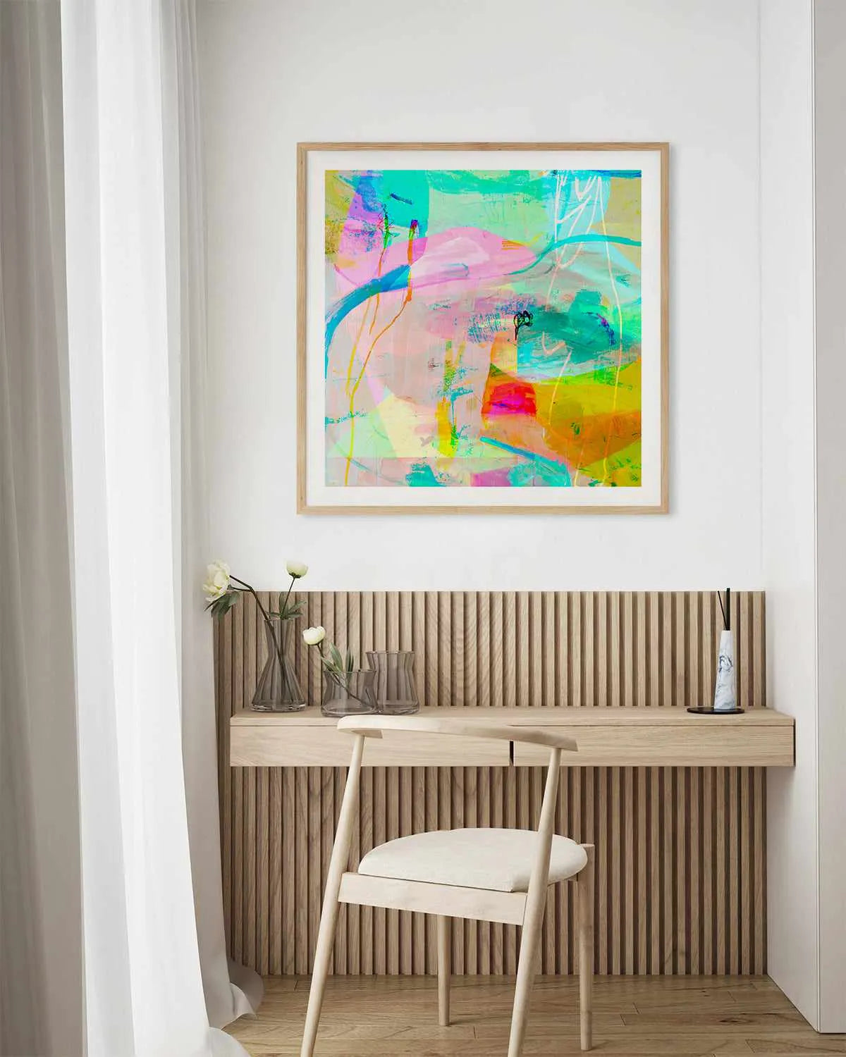 Vivid by Antonia Tzenova Art Print from Olive et Oriel where you can shop wallpaper and artworks online