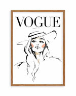 Vogue I | Illustrated Art Print